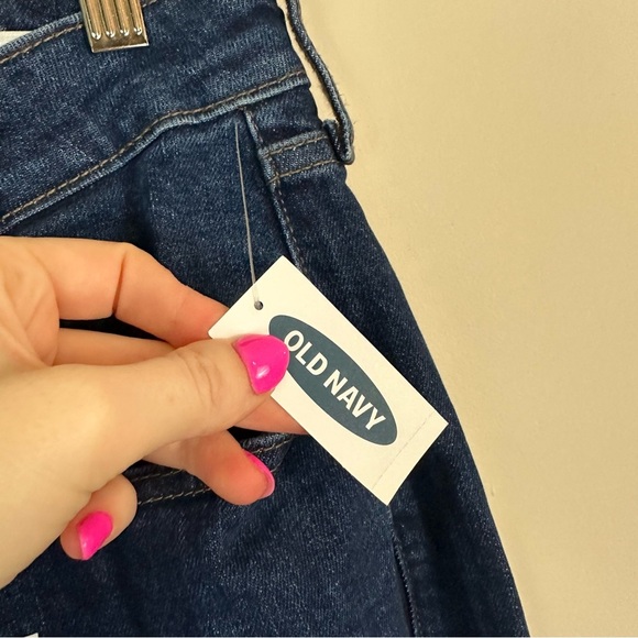 Old Navy | Dark Wash O.G. Straight Jeans High Rise Size 18 NWT - Picture 5 of 7
